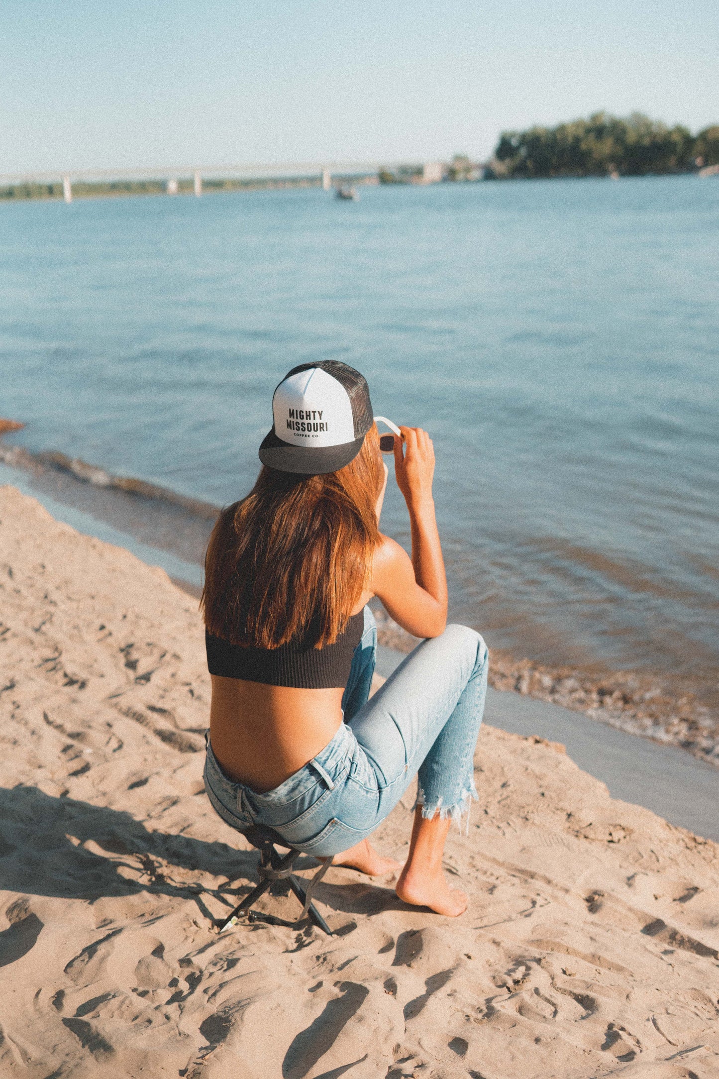 Mighty Missouri Coffee Snapback Trucker Hat