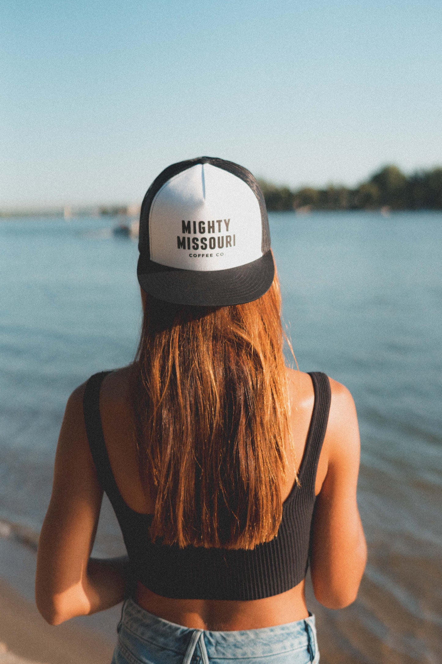 Mighty Missouri Coffee Snapback Trucker Hat