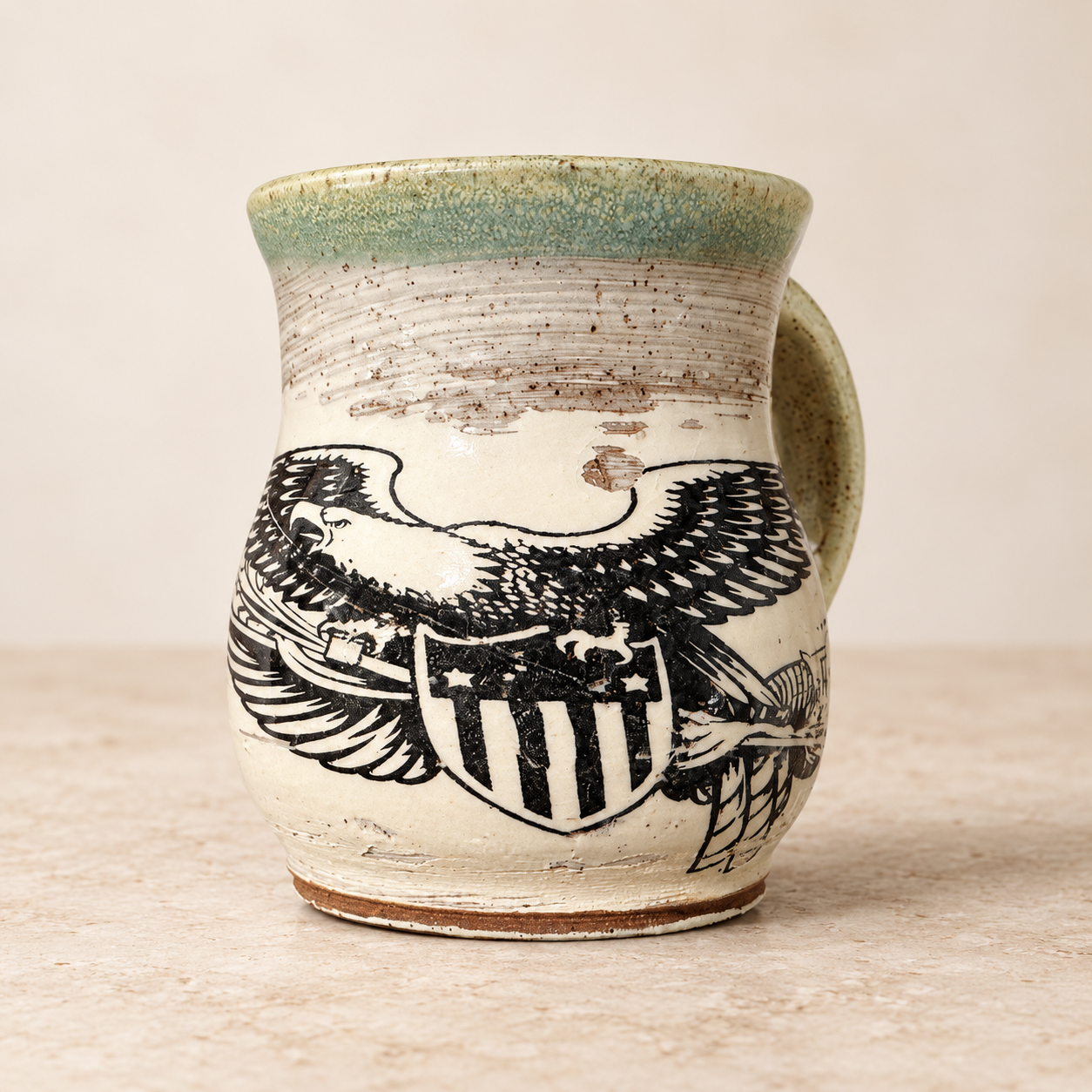 
                  
                    Handcrafted Eagle Mug by Timber Seas
                  
                