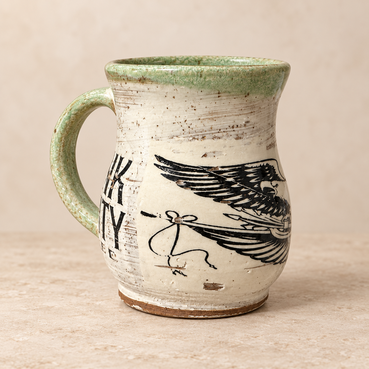 
                  
                    Handcrafted Eagle Mug by Timber Seas
                  
                