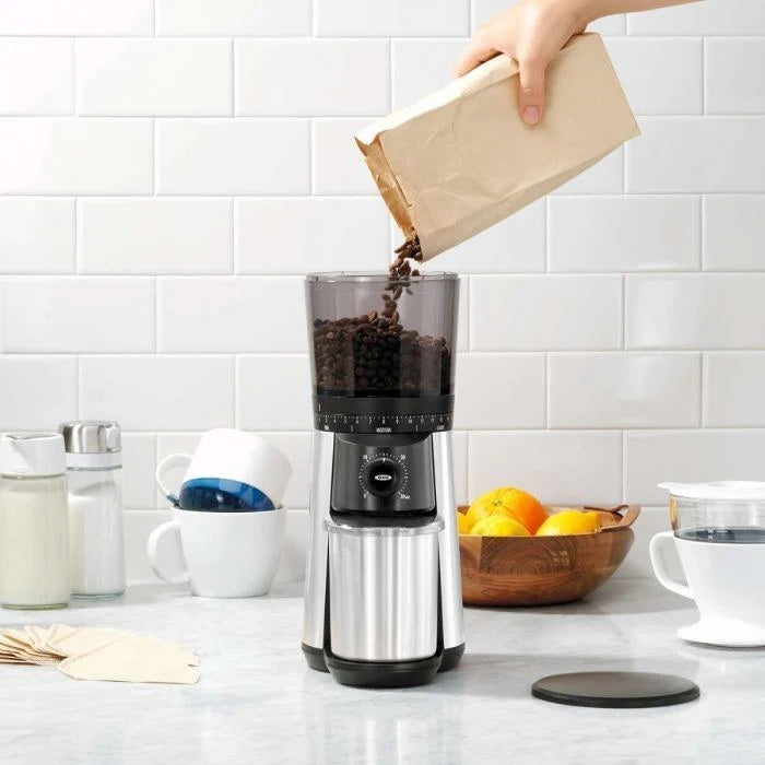 Oxo Barista Brain Conical Burr Grinder review: Good coffee is easy with a  grinder this precise - CNET